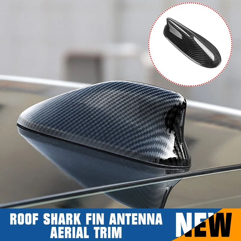 

Наклейки на крышу автомобиля из углеродного волокна, антенна Акулий плавник, Воздушная отделка, наклейки для Honda Accord 2018-2020, автозапчасти, хро...
