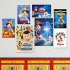 Картины на холсте Пиноккио, Мультяшные постеры с диснеевским пробоксисом Кинг, настенные художественные картины для гостиной, домашний декор