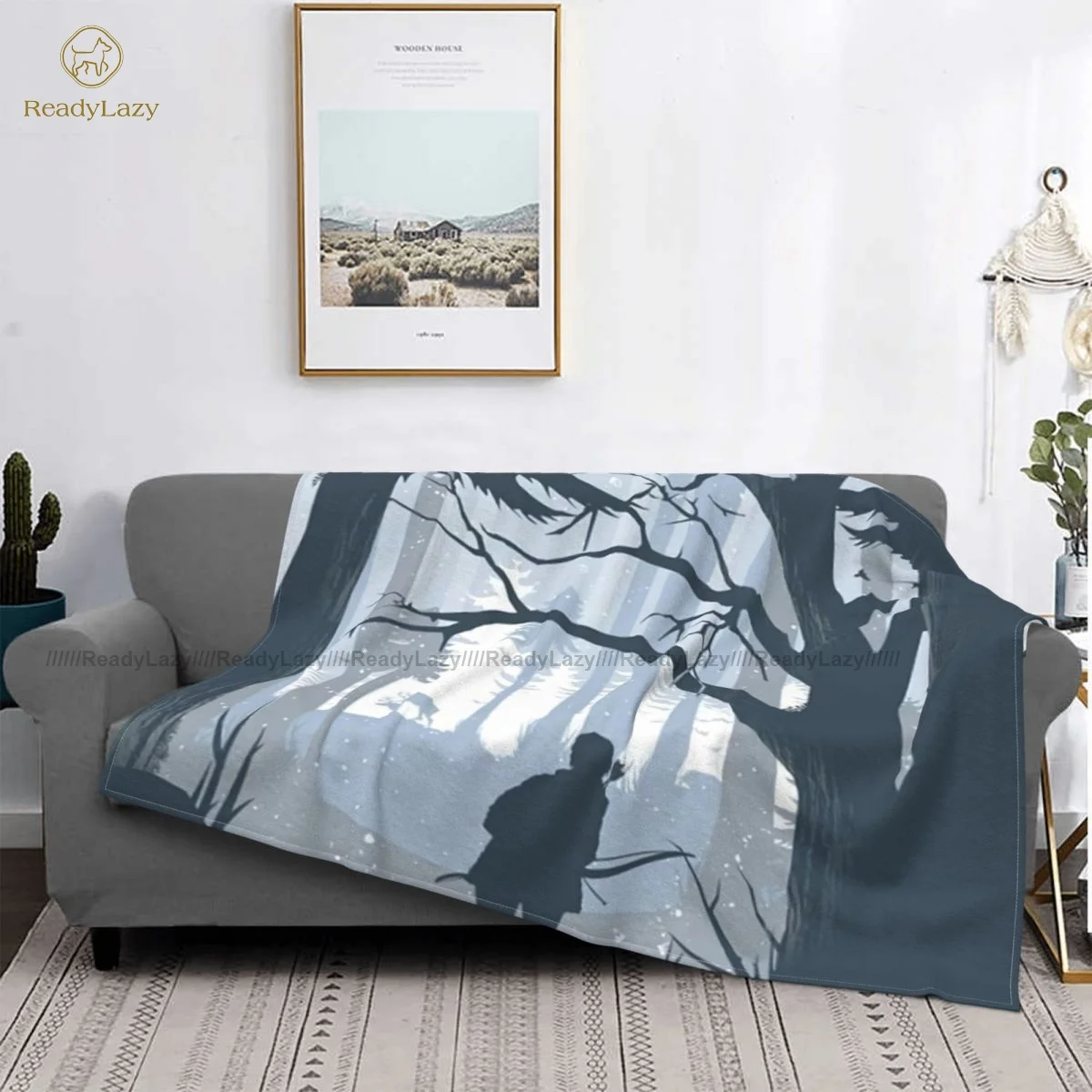 

Joel The Last Of Us Blanket Cool Fleece Blanket Camping Super Soft Fashion Bedspread