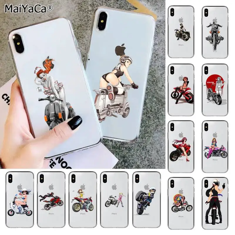 

MaiYaCa Retro Moto Cross Motorcycle Sports Phone Cover for iphone SE 2020 11 pro XS MAX 8 7 6 6S Plus X 5 5S SE XR cover