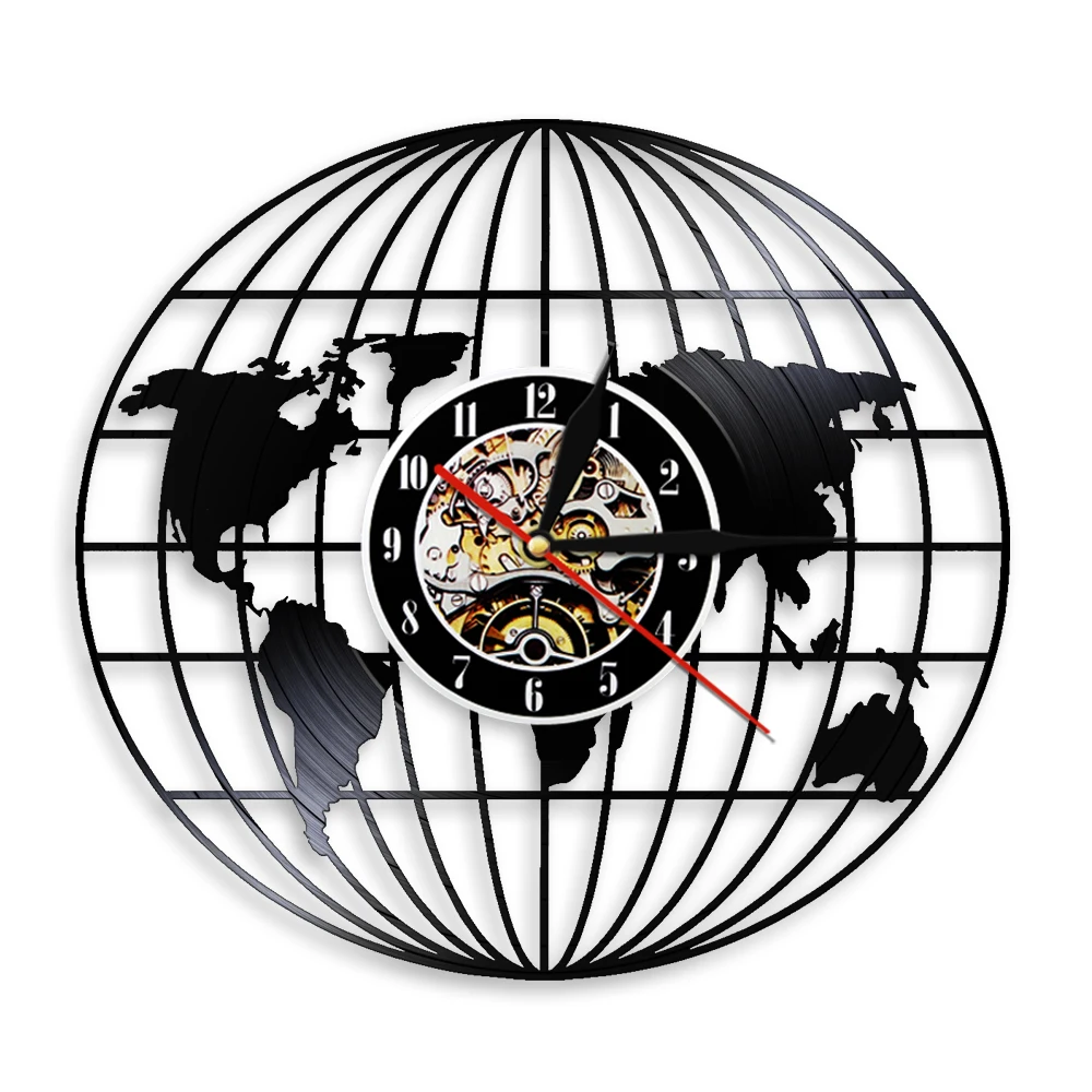 Карта путешествий США настенные часы карта мира виниловая земля 3D нэшвилла