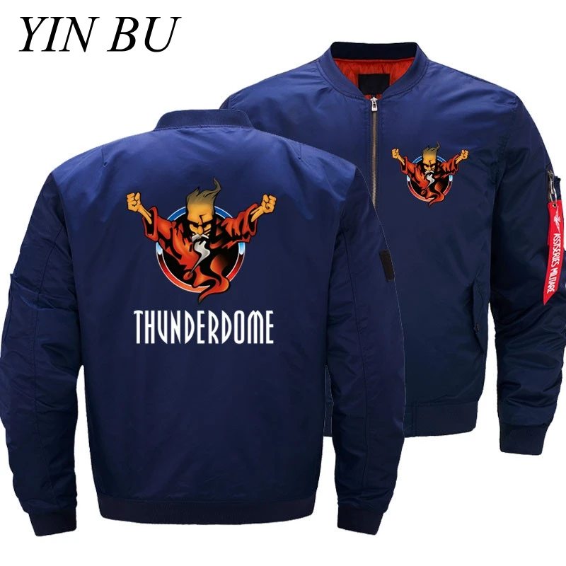 Мужская куртка-бомбер Ma1 «Thunderdome» «Hardcore», верхняя одежда в стиле «Пилот», Мужская авиационная куртка армейского зеленого цвета, куртка Air Force One 5xl