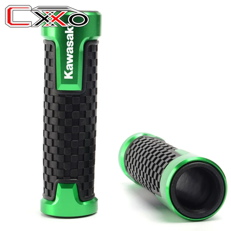 

7/8'' 22MM CNC Motorcycle handle grips racing handlebar For KAWASAKI Z1000/R Z900 Z900RS Z650 Z800 Z750 NINJA ER6N/F Z250 ZX6R