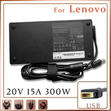 300W ADL300SDC3A 20V 15A AC Adapter For Lenovo ThinkPad R9000P 9000K Y9000K Y9000X Laptop Charger Power Supply