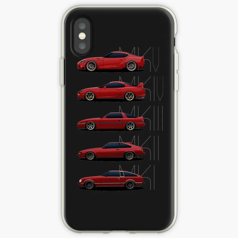 Тойота Супра Ge для iphone 11 X XS Max XR милый кот Том чехол 8 7 6 6S Plus Мягкий силиконовый