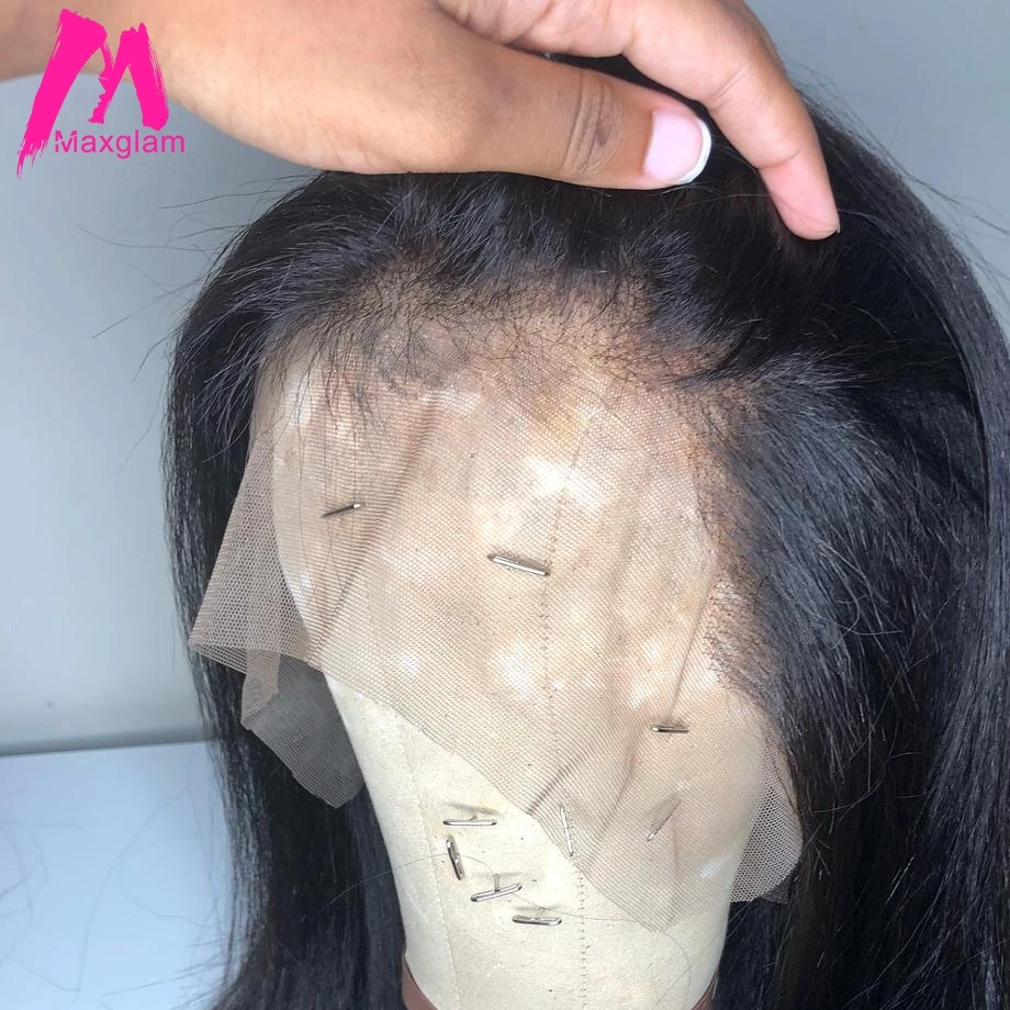 

13x4 Straight Lace Frontal Brazilian Natural Human Hair Pre Plucked Hd Lace Frontal Closure Transparent Remy for Black Women
