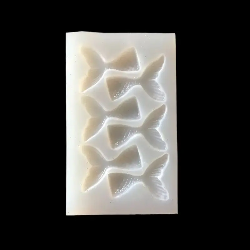 

Handmade Beauty Fish Tail ConchPendant Mold Resin Epoxy Jewerly Making Tools New