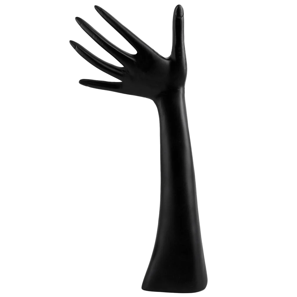 

Mannequin Hand Display Jewelry Bracelet Necklace Ring Glove Stand Holder, 13x7x32cm, High quality