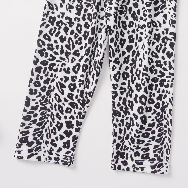 

chifuna New Lace Solid Top+Leopard Pants Fashion Baby Girl Clothes Fall Outfits Toddler Girl Clothes Kids Little Girl Clothes