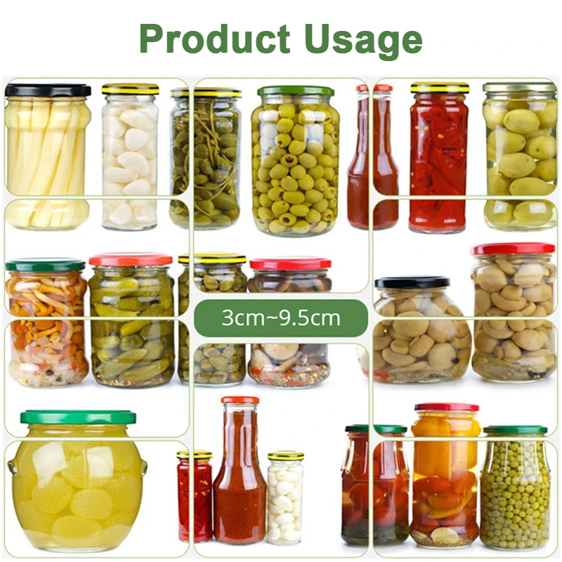 

1pcs Manual Stainless Steel Can Jar Opener Adjustable 2.3-10cm Easy Opening Cap Tools Kitchen Gadgets