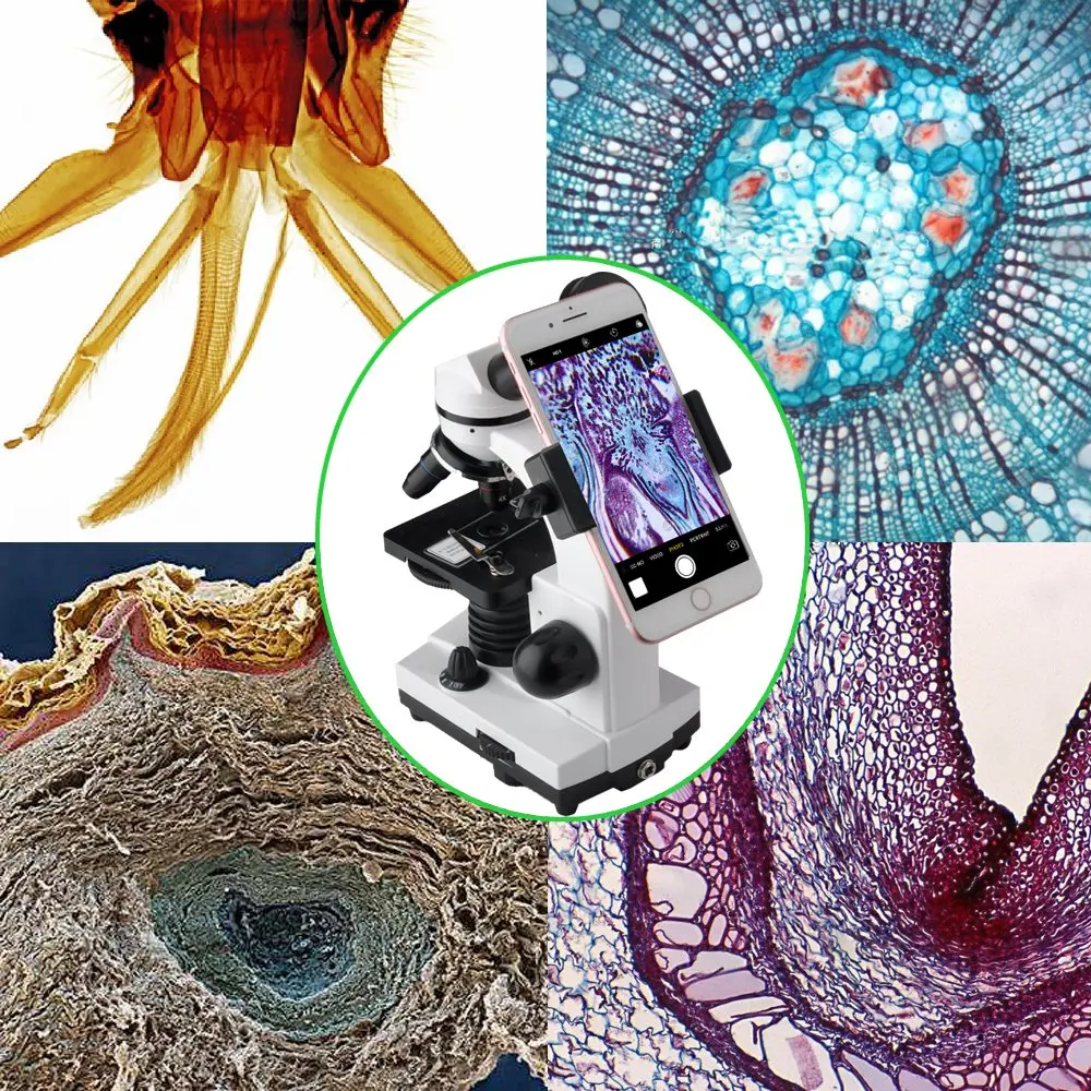 Адаптер объектива микроскопа адаптер для камеры смартфона трубки окуляра 23 2 мм