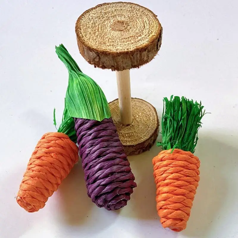 3 шт./компл. жевательная игрушка для птиц Интерактивная попугай чистка зубов