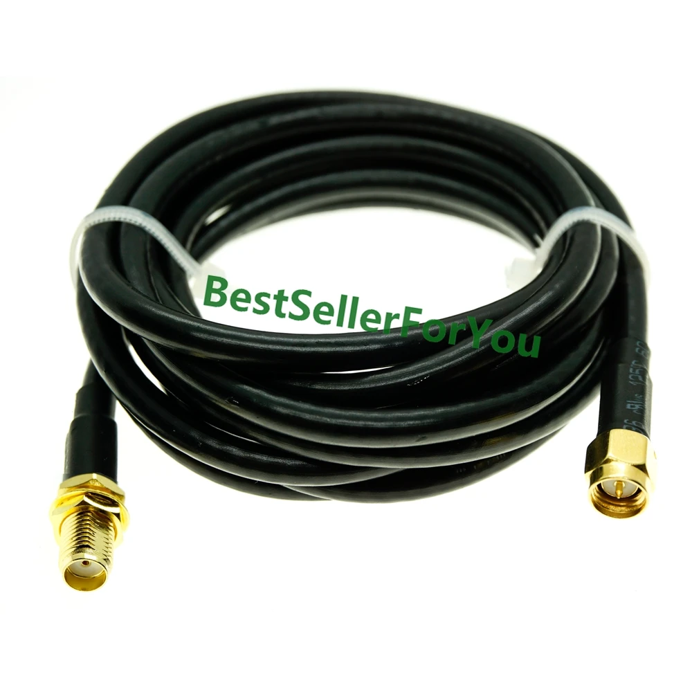 Extension Cable RG58 SMA Male to SMA female Jack connector lot WiFi Antenna Jumper crimp jumper pigtail