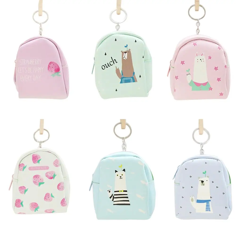 SANWOOD милый кожаный кошелек для женщин и девочек монет на молнии маленький portefeuille