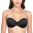 Новое поступление, прозрачные бюстгальтеры без бретелек для женщин, бюстгальтеры со стальными косточками, A B C D E F 70 75 80 85 90 95, сексуальный бюстгальтер 12