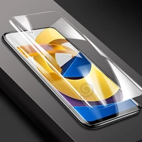 gel film for poco m4 pro hydrogel protective film for poco x3 pro f3 gt m3 glossy screen protector