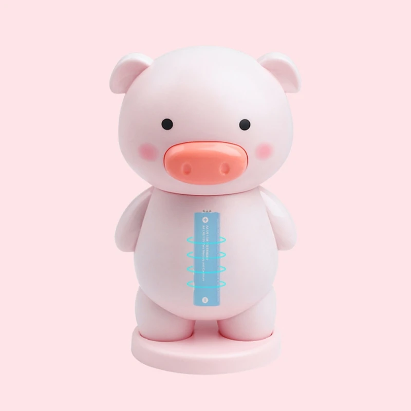 

USB Rechargble Student Dormitory Desktop Cooling Air Conditioner Handheld Cartoon Piggy Pocket Mini Fan J6PE