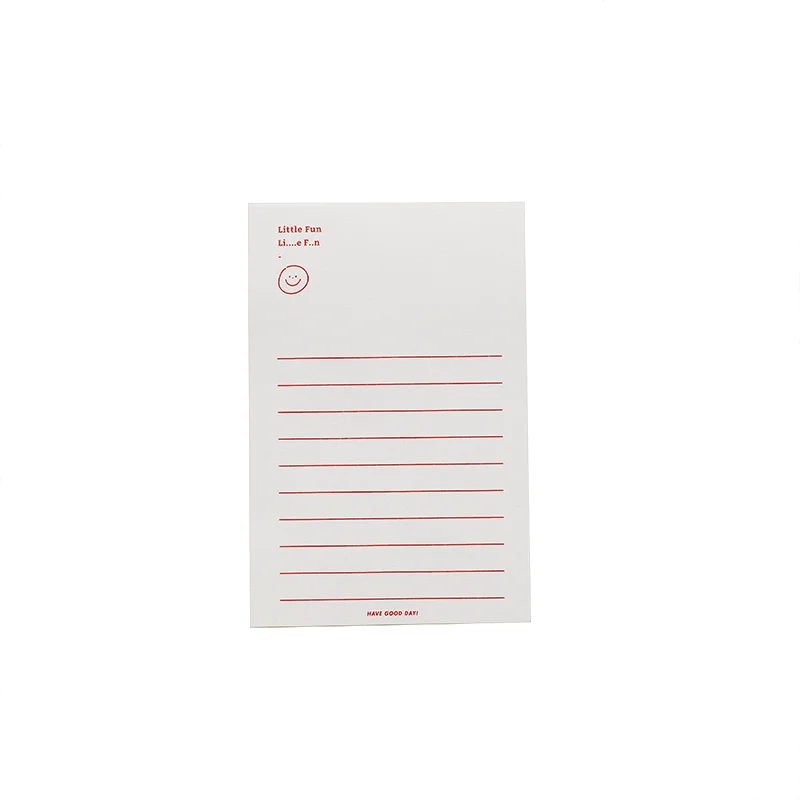 

Fabian 30 Sheet North Island Holiday Series Memo Pad WordBook Portable Plan Pad Message Notepads Journal Note Kawaii Stationery