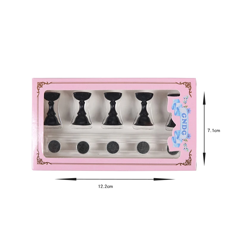 5 шт./компл. магнитные накладные Типсы Практика школа Дисплей стенд держатель для