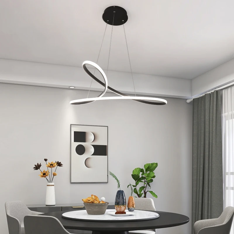 Современный светодиодный Люстра для гостиной столовой кухня светильников с