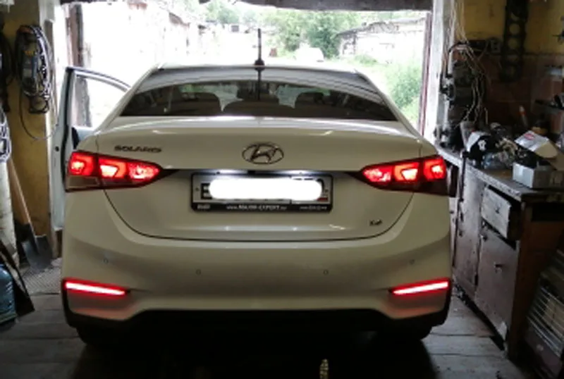 2 предмета в комплекте для Hyundai Solaris акцент 2017 2018 мульти функции Автомобильный