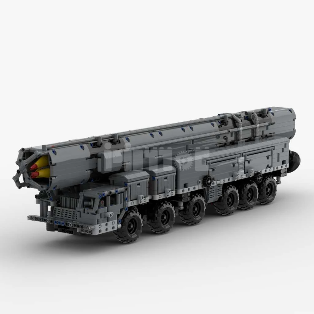 Moc-53753 / 53755 maz-547 грузовик для транспортировки ракет 3444 шт. подарок мальчику