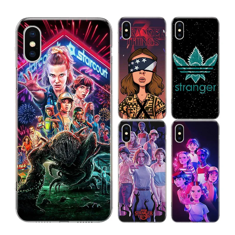 

Stranger Things Silicone Shell Case For Apple iPhone 11 Pro SE 2020 6 6S 7 8 Plus + X 10 Ten XS MAX XR 5 5S Bags Cover
