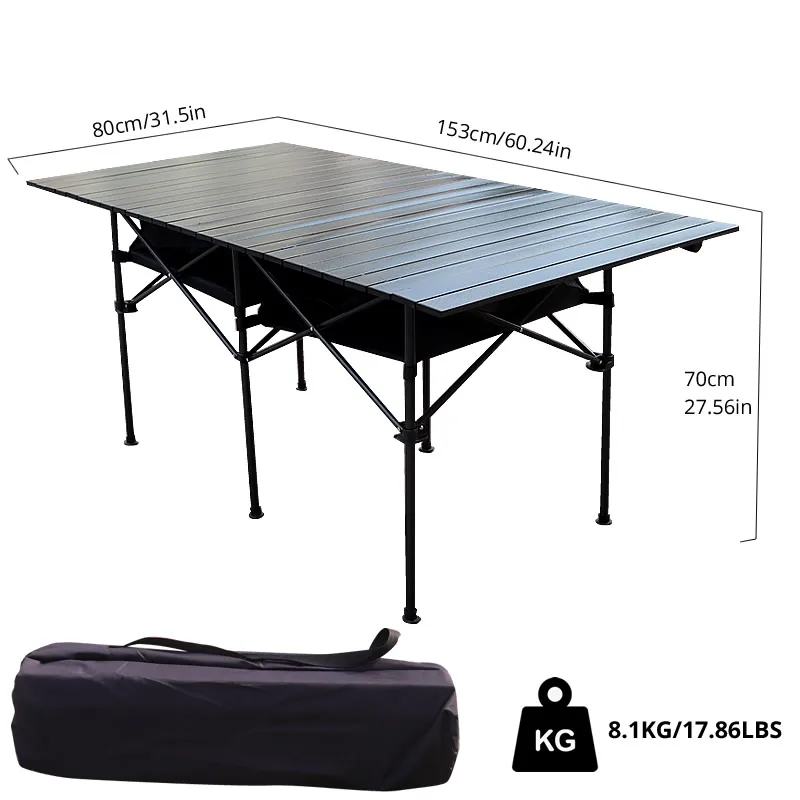 

Table For Camping 153X80X70CM
