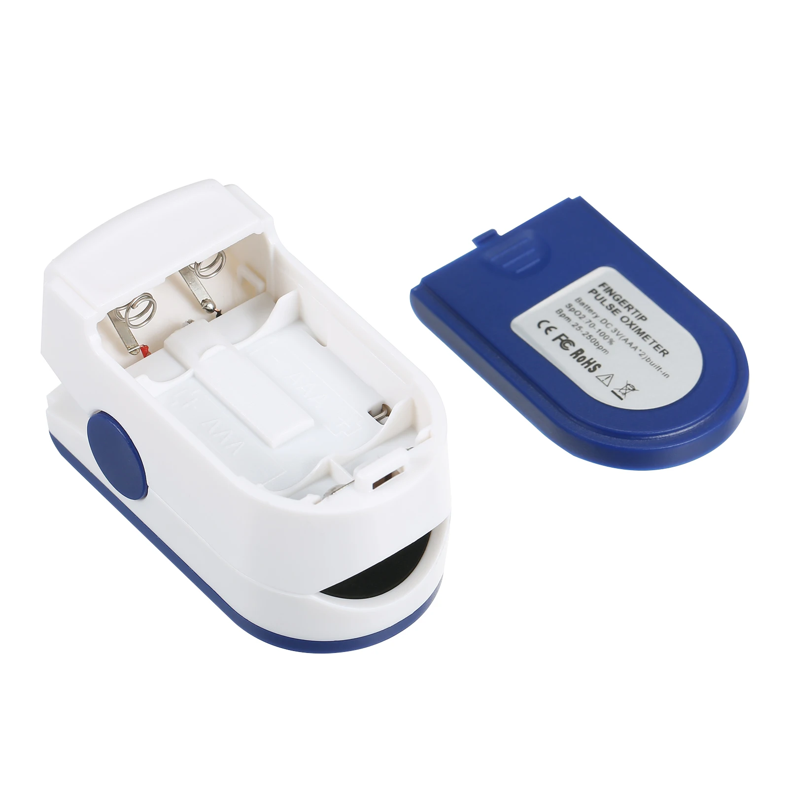 Пульсоксиметр Пальчиковый цифровой для измерения уровня кислорода в крови и