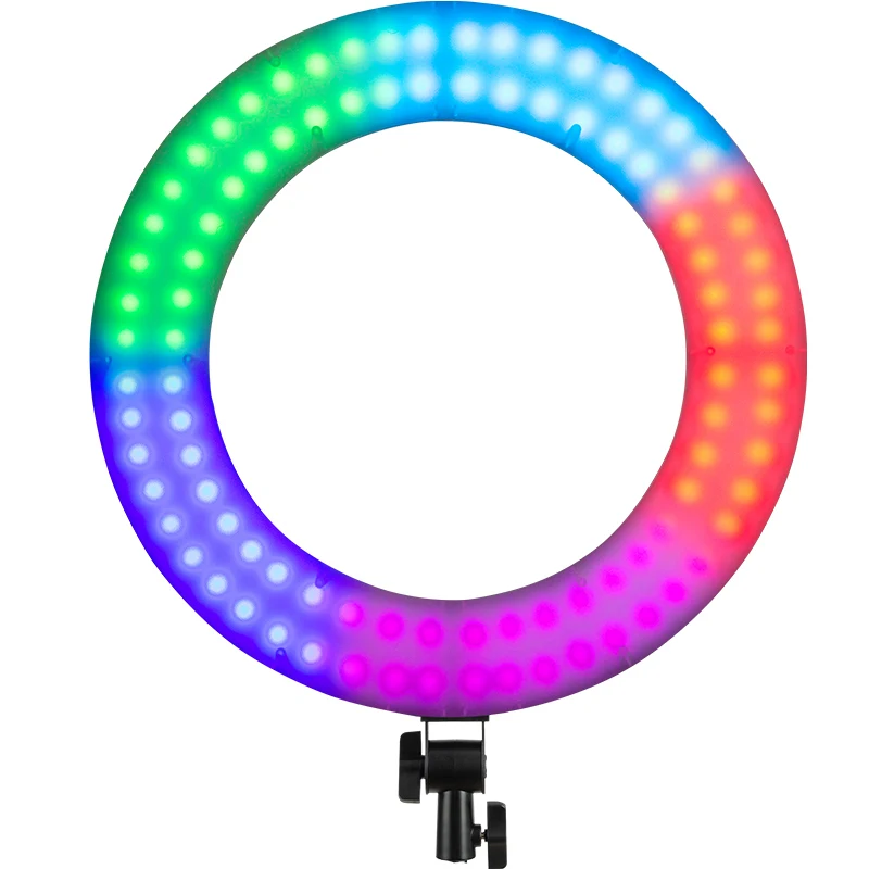 

Weeylite 18-inch RGB LED Ring Light Kit APP Control Selfie Ring Light For Makeup Video Live Aro De Luz Para Hacer Youtube Tiktok
