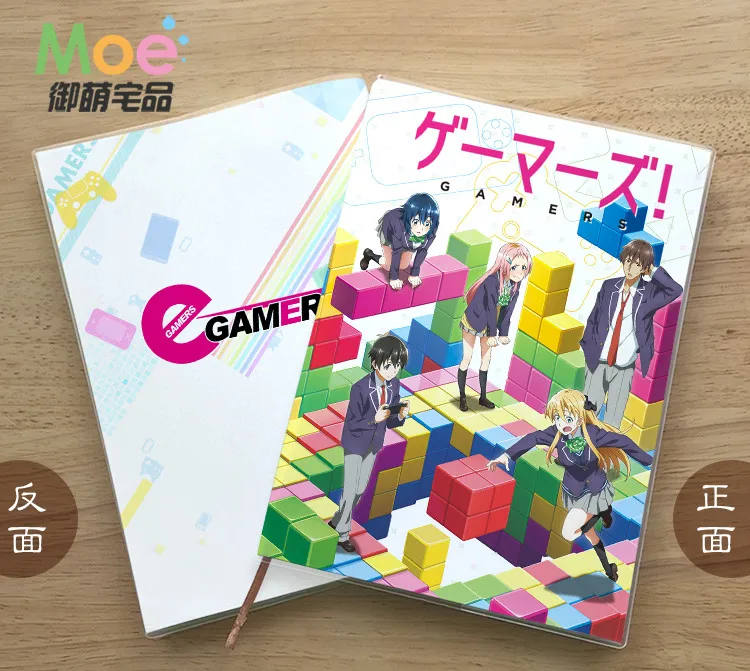 

Аниме геймеры! Блокнот для студентов с изящной защитой глаз