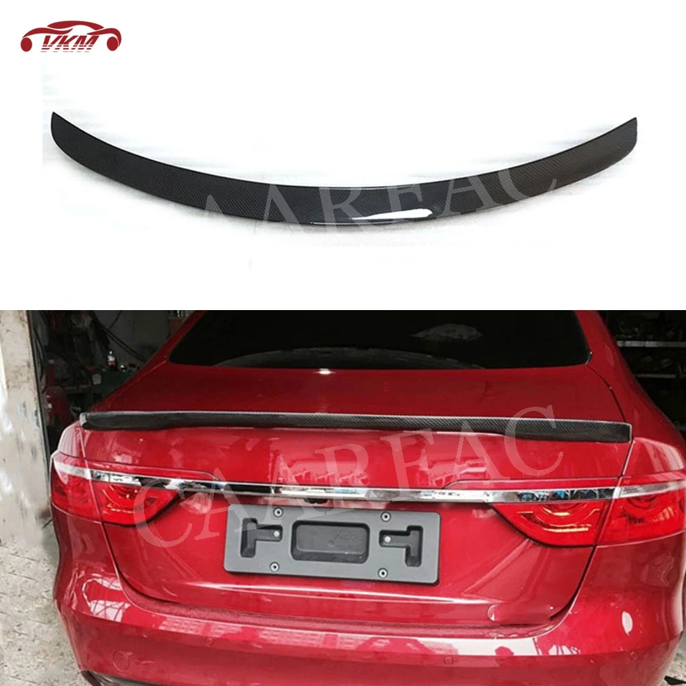 Задний спойлер для багажника XF из углеродного волокна/ФАП Jaguar X250 X260 2016 2017 2018 2019