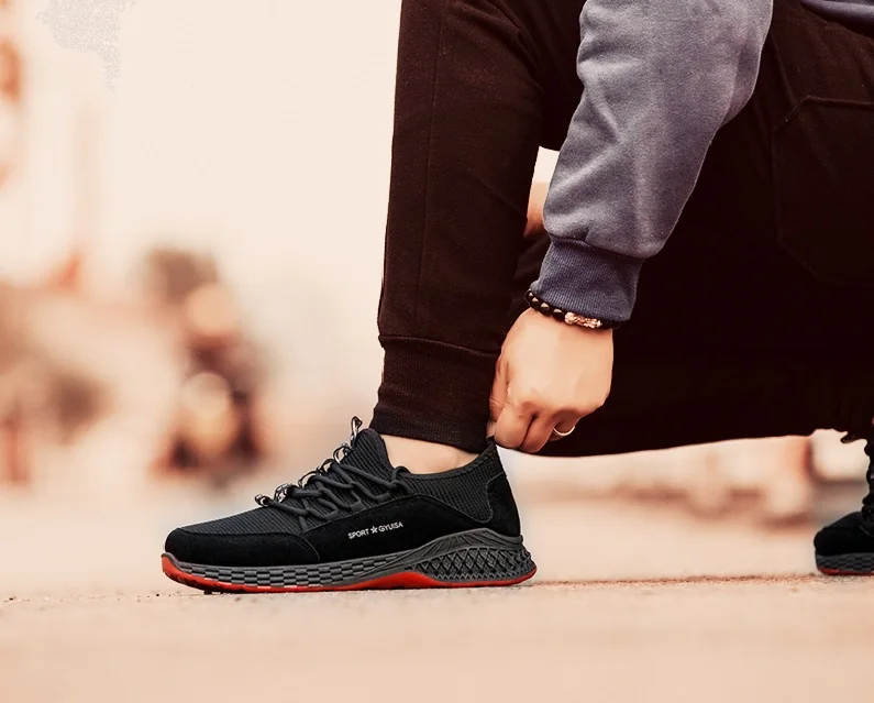 

Summer Flying Woven Breathable Coconut Men'S Shoes Trend Casual Black Sports Shoes Mesh Lace-Up Running Shoes Boys Wholesale