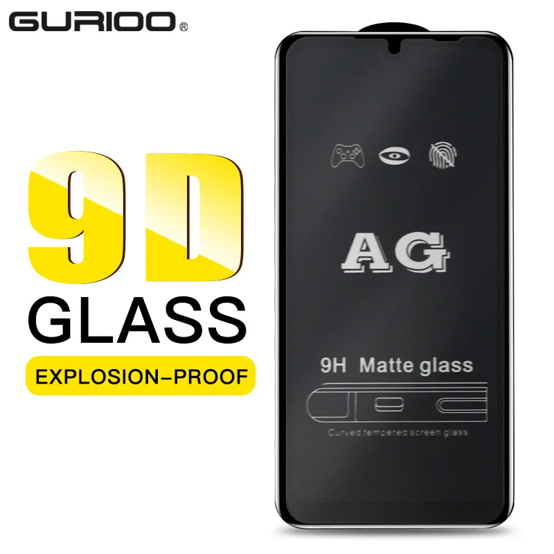 9D матовое закаленное стекло для Xiaomi Redmi Note 9 9S 8 8T 7 6 5 Pro Plus 9A 9C 8A 7A 6A 5A 4X Защитная