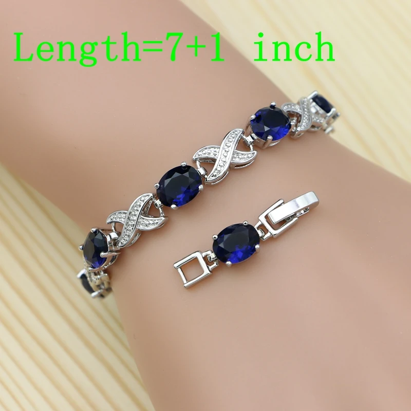 Женский ювелирный комплект из кольца и браслета серебра 925 пробы | Украшения