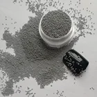 Стеклянные стразы для дизайна ногтей, блестящие стразы, Серебряные Кристаллы, Стразы без горячей фиксации