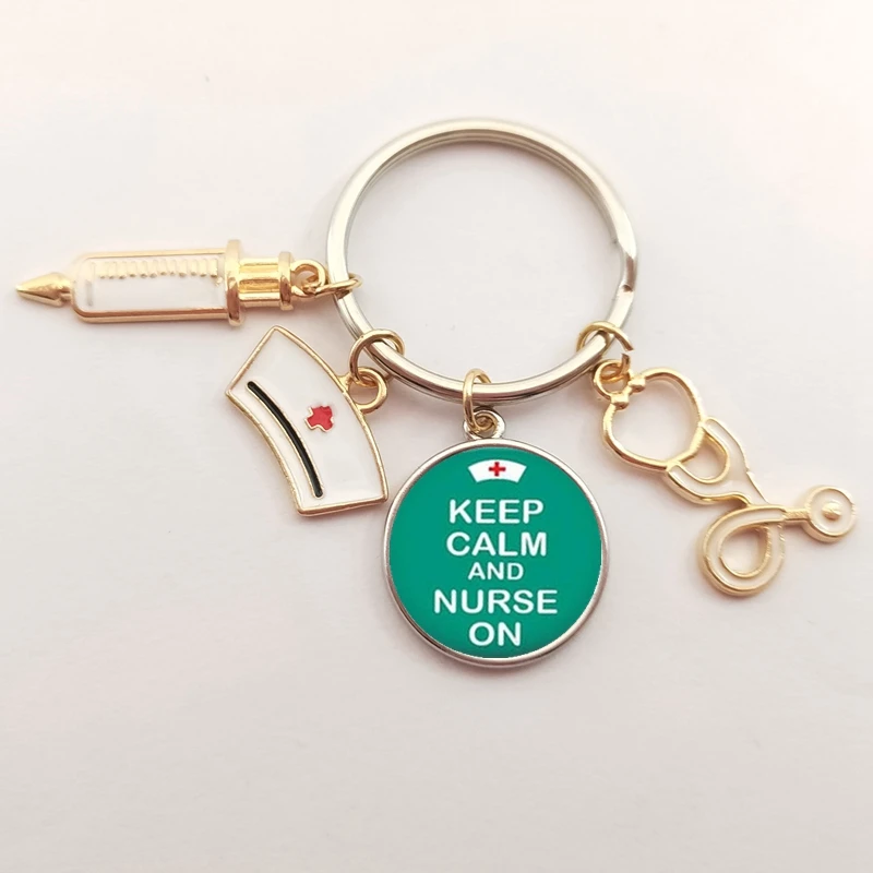 Модный красивый ангел звонок значок шаблона брелок мини медицинская модель