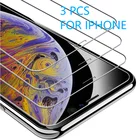 Защитное стекло с полным покрытием для Iphone 11 Pro, X, Xr, Xs Max, 3 шт.