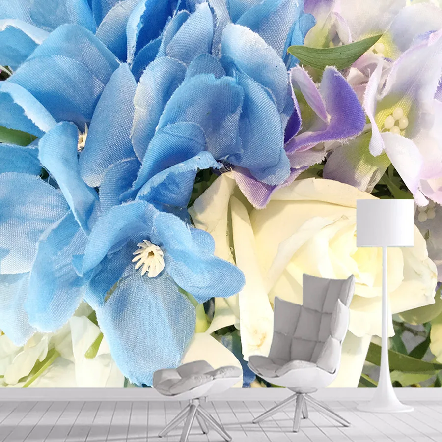 

Artificial Flower 3d Wall Paper Papers Home Decor 3d Wallpaper Mural Wallpapers for Living Room Self Adhesive Walls Murals Rolls