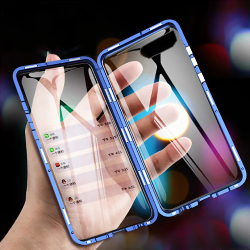 Передний и задний защитный чехол для ASUS ROG Phone II 2/ZS660KL двухстороннее закаленное