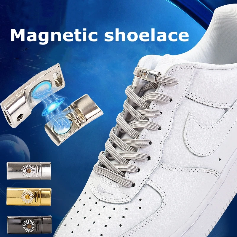 

New Magnetic ShoeLaces No Tie Shoes lace Elastic Locking ShoeLace Special Creative Kids Adult Unisex Sneakers Laces strings