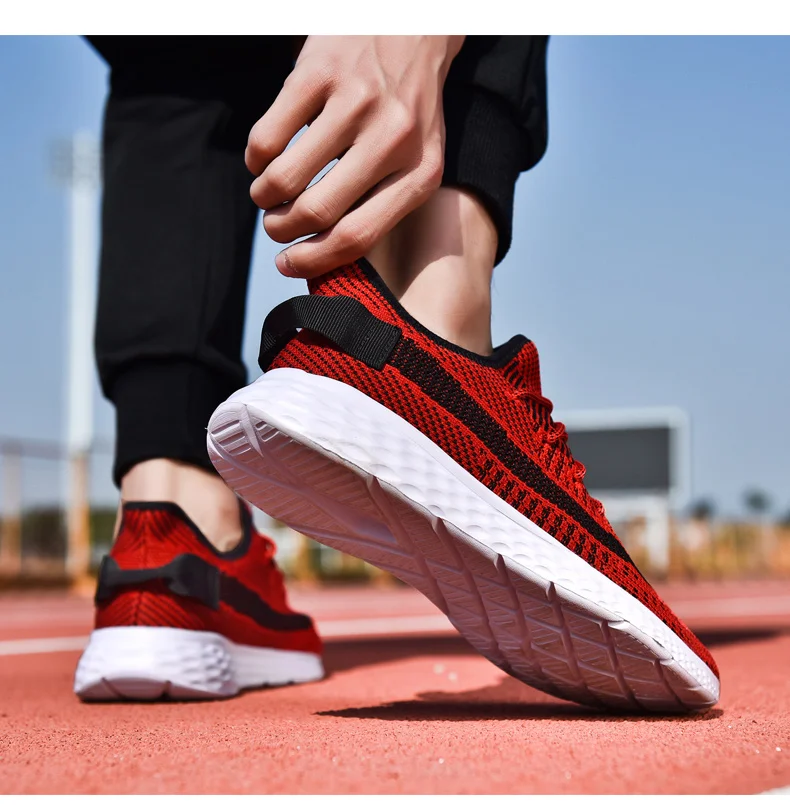 Women casual shoes fashion breathable mesh lace up flat shoes women sneakers walking lightweight tenis feminino Size 35-45