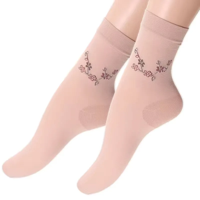 

20 пар дышащих летних сексуальных носков из кожи, мягкие Повседневные высокие эластичные бархатные нейлоновые носки для женщин, короткие но...