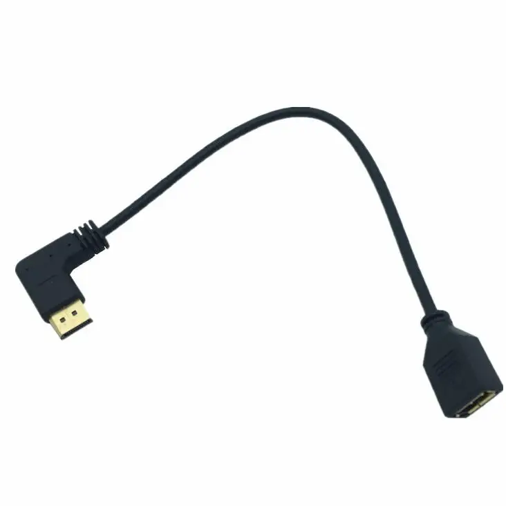 Кабель-удлинитель LBSC с золотым дисплеем штекер угол 90 градусов в гнездо 0 3 м |