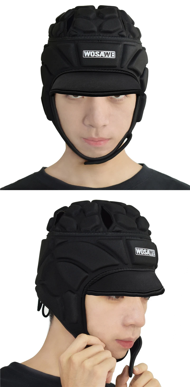 WOSAWE гоночный Мотокросс Футбол Женский Спорт Защита головы вращающийся роллер