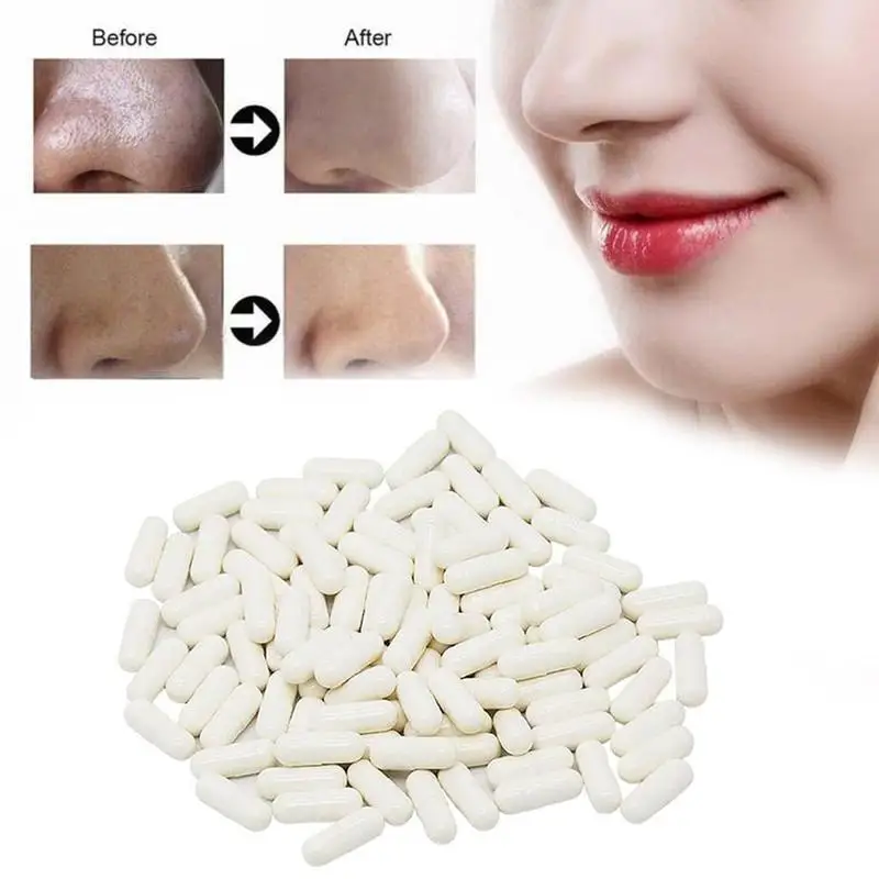 20 шт./упак. капсулы для очистки порошка удаления прыщей и сокращения пор контроль