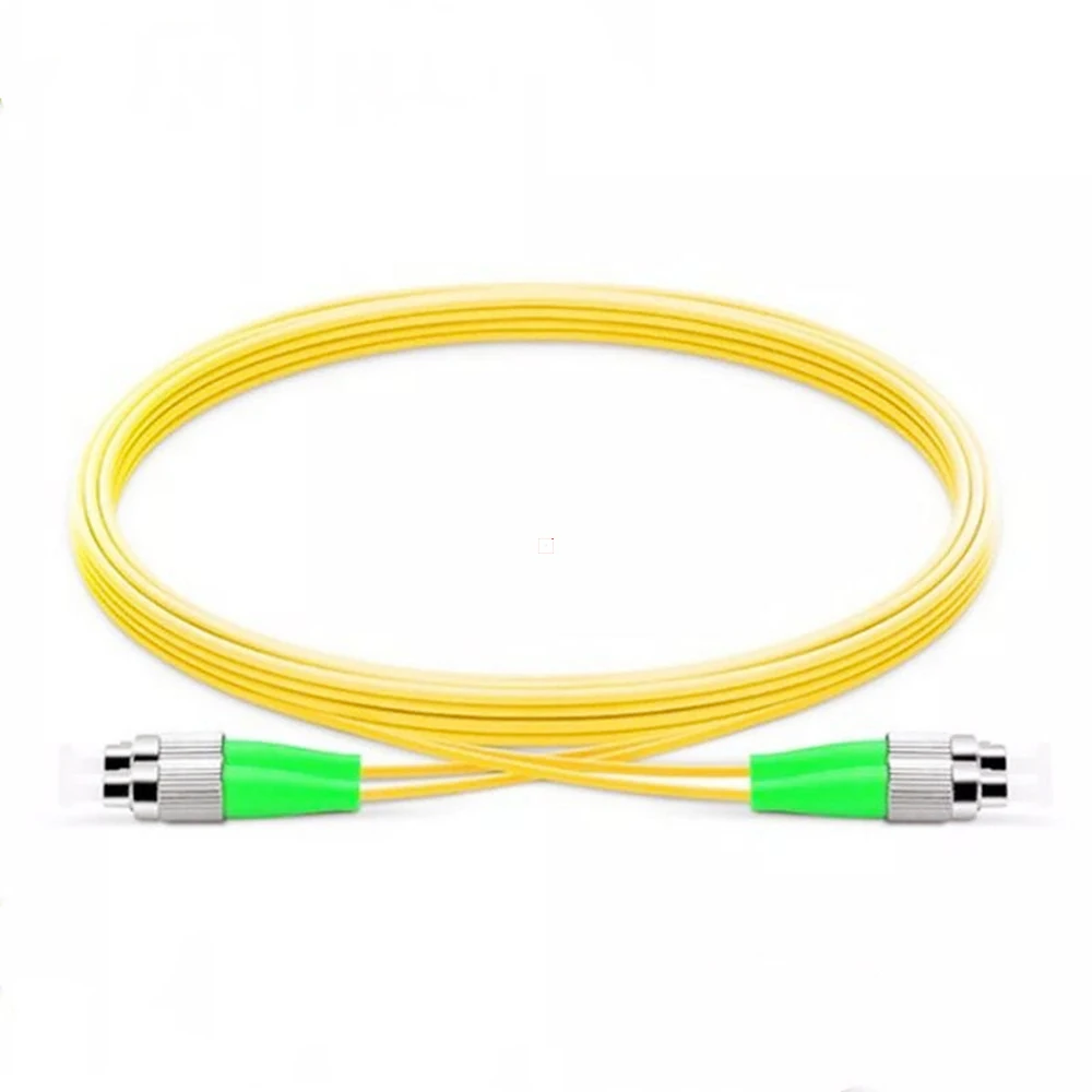 Оптоволоконный патч корд FC/APC 10 50 метров двухмодовый одномодовый кабель FTTH длина