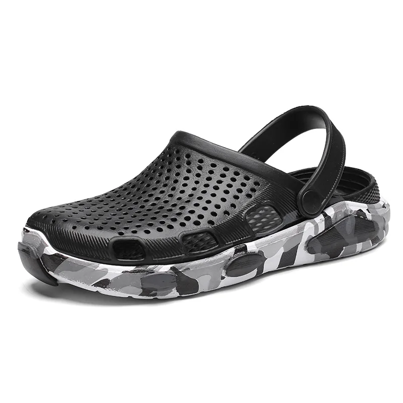 

Whnb Summer Men Sandals Water Beach Men Clogs Slippers Men Jelly Sandals Men's Lightweight Sandals Garden Clogs Shoes
