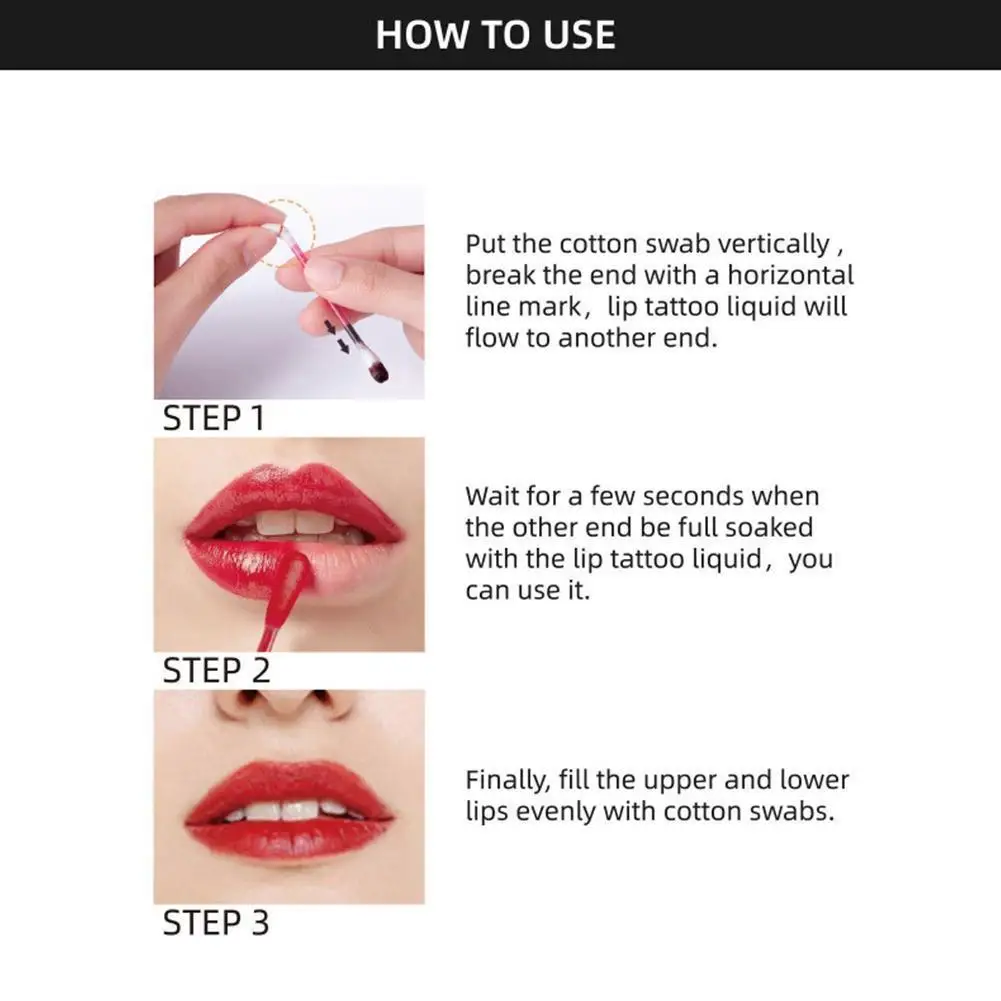 20 шт./корт. Сигаретная хлопковая Помада Мини Портативный 4 цвета Блеск для губ