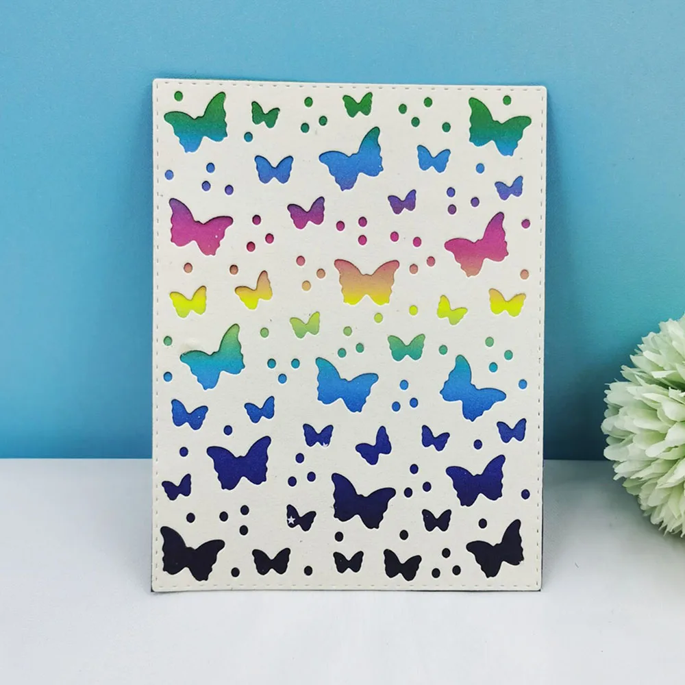 

Card Dies Butterfly Frame Cutting Dies Corte Morre Metal Scrapbooking Mold Album Decor DIY Craft Embossing Die Cut Templates New